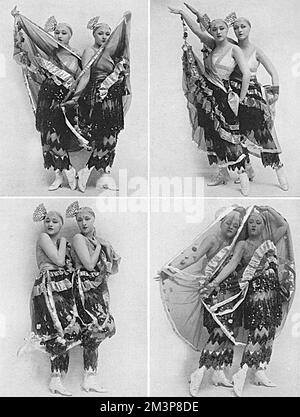 Die Dolly Sisters Stockfoto