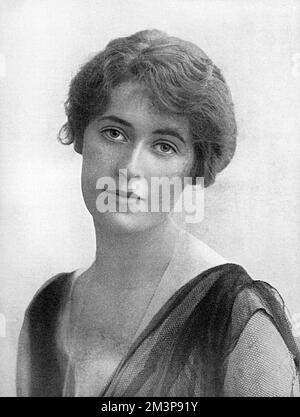 Frau Pamela Maude (Frau William La Touche Congreve) Stockfoto