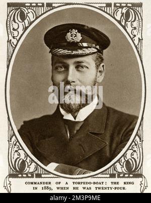 Prinz George in Royal Navy Uniform Stockfoto