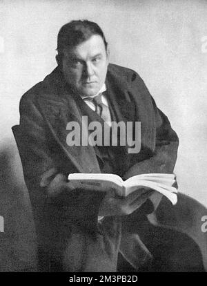 Hilaire Belloc (1870 - 1953), vielseitiger französischer britischer Schriftsteller für Poesie, Geschichte und Essays. Stockfoto