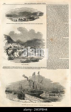 Illustrierte London News Seite 4, 1. Oktober 1842 Stockfoto