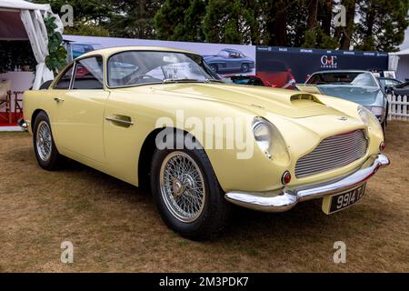 1960 Aston Martin DB4 GT „9914 TJ“ Stockfoto