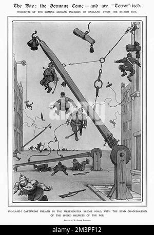 Der Tag, Heath Robinson Stockfoto