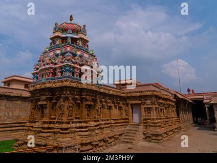 Sri Ranganathaswamy Tempel, Tamil Nadu, Tiruchirappalli, Indien Stockfoto