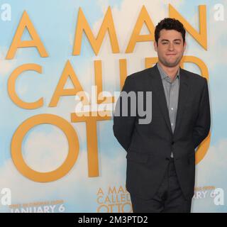 Truman Hanks, Ein Mann namens Otto - Photocall, Corinthia Hotel, London, Großbritannien, 16. Dezember 2022, Foto: Richard Goldschmidt Stockfoto