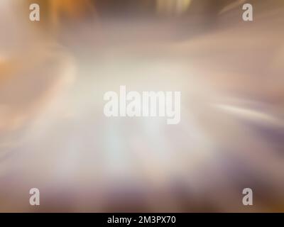 Verwischen Sie die abstrakte Textur der Kaffeefarbe. Abstrakter strukturierter Hintergrund in Kaffeefarbe mit Bokeh-Lichtern. Stockfoto
