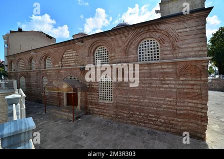 Die Fenari Isa Moschee oder die Lippen-Klosterkirche, die einst als orthodoxe Kirche in Istanbul diente, wurde von den Türken in eine Moschee umgewandelt. Stockfoto