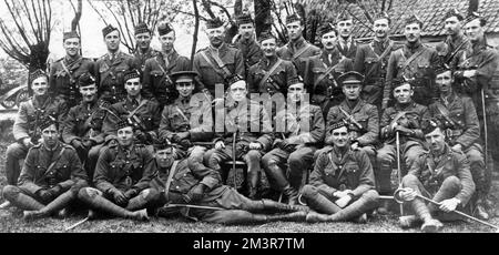 Winston Churchill, Oberstleutnant der Scots Fusiliers Stockfoto