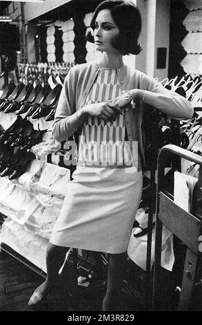 Pringle Fashion 1965 Stockfoto