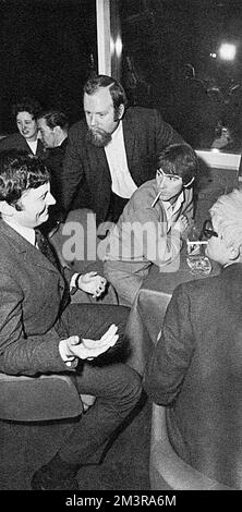 London Life Party im GPO Tower 1966 Stockfoto