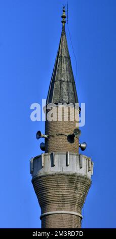 Die Fenari Isa Moschee oder die Lippen-Klosterkirche, die einst als orthodoxe Kirche in Istanbul diente, wurde von den Türken in eine Moschee umgewandelt. Stockfoto