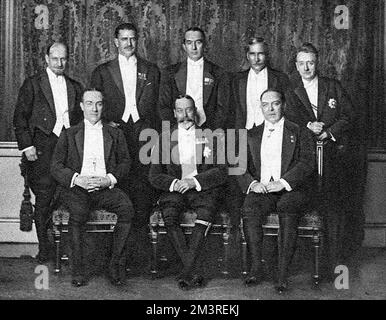 Delegierte auf der Kaiserlichen Konferenz 1926 Stockfoto