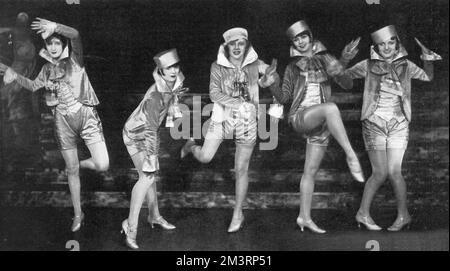 Das Midnight Follies Kabarett - The charleston Stockfoto