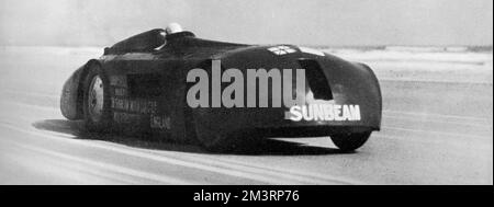 Henry Segrave - Sunbeam Mystery am Daytona Beach Stockfoto