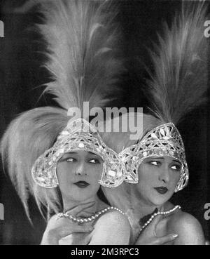 Dolly Sisters Stockfoto