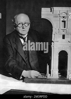 Sir Edwin Lutyens Stockfoto