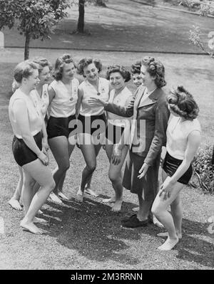 Frauenliga für Gesundheit und Schönheit, Prunella Stack Stockfoto