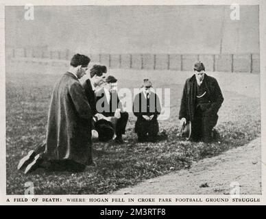 Blutiger Sonntag in Irland - 20. November 1920 Stockfoto