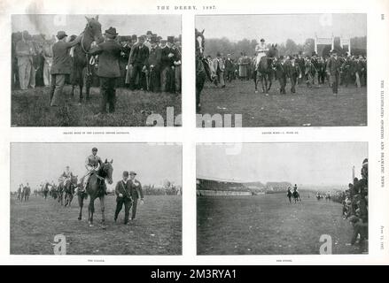 Das Derby, 1897 Stockfoto