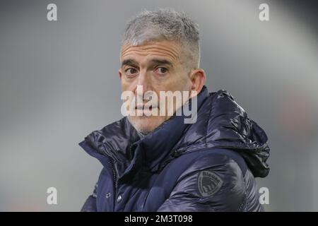 Leeds, Großbritannien. 16.. Dezember 2022. Imanol Alguacil Manger von Real Sociedad erscheint vor dem Mid Season Friendly Match Leeds United vs Real Sociedad in Elland Road, Leeds, Großbritannien, 16.. Dezember 2022 (Foto von James Heaton/News Images) in Leeds, Großbritannien, am 12./16. Dezember 2022. (Foto: James Heaton/News Images/Sipa USA) Guthaben: SIPA USA/Alamy Live News Stockfoto