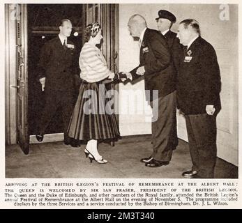 Das Festival der Erinnerung - Royal Albert Hall Stockfoto