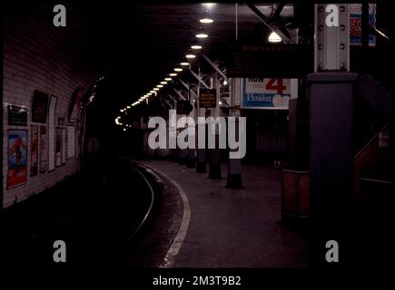 Scollay Square Station, Boston, U-Bahnstationen. Edmund L. Mitchell Kollektion Stockfoto