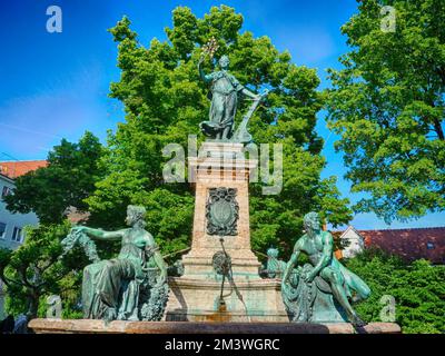 Lindau Summer Bodensee Deutschland Stockfoto