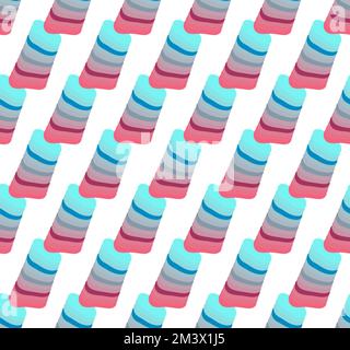 Nahtloses Muster aus abstrakten Vektorgradienten Stock Vektor