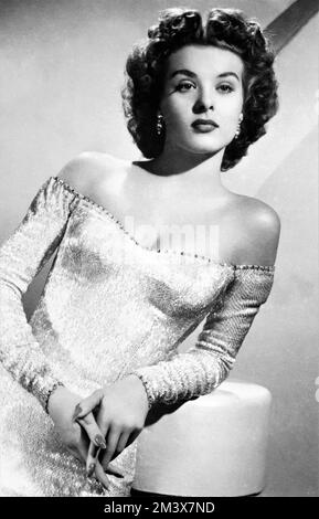 JEAN PETERS 1951 Portrait Publicity für Twentieth Century Fox Stockfoto