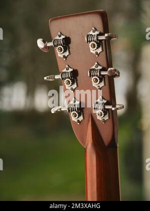 Eine 1937 Martin 000-45 D-45 Dreadnought Akustikgitarre. Stockfoto