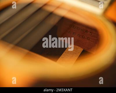 Eine 1937 Martin 000-45 D-45 Dreadnought Akustikgitarre. Stockfoto