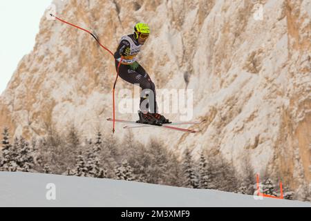 Val Gardena, Bozen, Italien. 17.. Dezember 2022. Audi FIS Alpine Ski World Cup - Männer bergab auf dem Saslong Slope in Santa Cristina Val Gardena - 17.. Dezember 2022, Val Gardena, Bozen, Italien Kredit: Roberto Tommasini/Alamy Live News Stockfoto