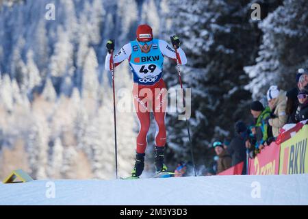 Davos, Schweiz, 17. Dezember 2022. Roman Furger beim Sprint Rennen am FIS Langlauf Weltcup Davos Nordic 2022 in Davos. Stockfoto