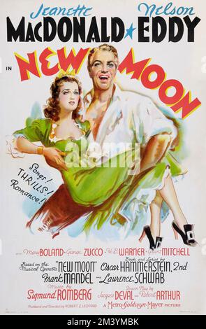 NEW MOON 1940 MGM Filmmusical mit Jeanette MacDonald und Nelson Eddy Stockfoto