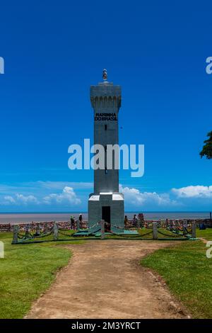 Safe Harbor Lighthouse, Porto Seguro, Bahia, Brasilien Stockfoto