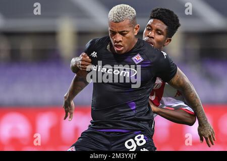 Florenz, Italien. 17.. Dezember 2022. Igor Julio dos Santos de Paulo 'Igor' (ACF Fiorentina) beim ACF Fiorentina va AS Monaco, Freundschaftsspiel in Florenz, Italien, Dezember 17 2022 Kredit: Independent Photo Agency/Alamy Live News Stockfoto