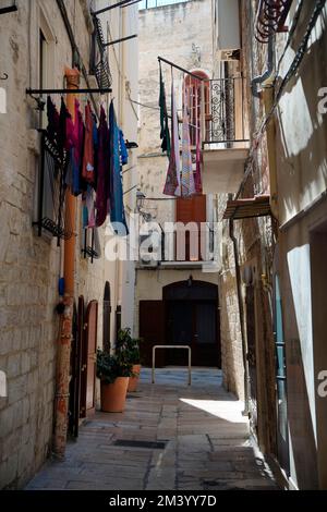 Allee, Stadtzentrum, Bari, Provinz Bari, Region Apulien, Italien, Europa Stockfoto