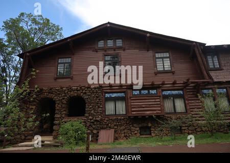 8-30-2022: Flagstaff, Arizona: Riordan Mansion Stockfoto