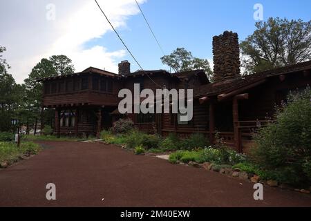 8-30-2022: Flagstaff, Arizona: Riordan Mansion Stockfoto