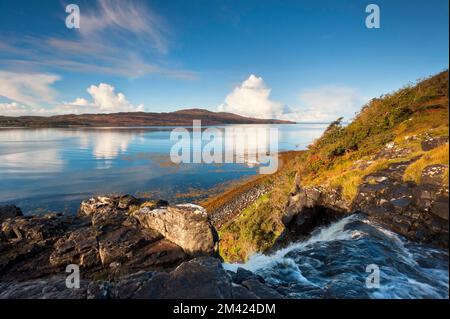 Loch Tuath - Insel Mull, Schottland Stockfoto