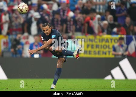 Jules Kounde aus Frankreich während der FIFA-Weltmeisterschaft in Katar. , . In Lusail, Katar. (Foto: Bagu Blanco/Pressinphoto/Sipa USA) Guthaben: SIPA USA/Alamy Live News Stockfoto