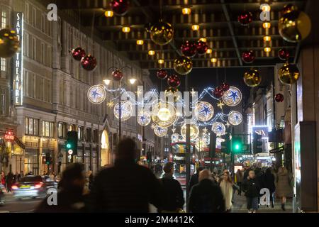 Northbank Weihnachten 2022 Stockfoto