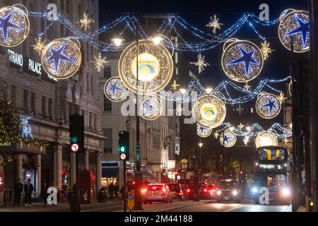 Northbank Weihnachten 2022 Stockfoto