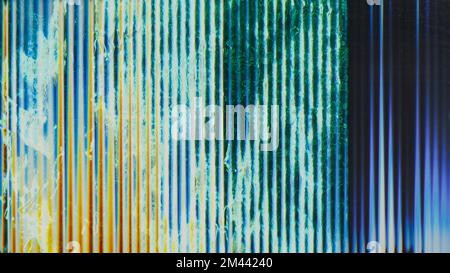 Fehler bei Signalstörung des Anzeigesystems Stockfoto