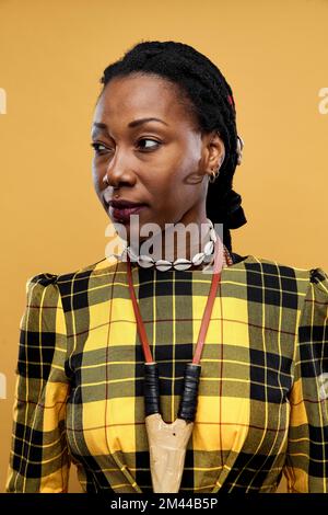 Fatoumata Diawara fotografiert in Bristol, Großbritannien Stockfoto