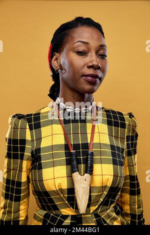 Fatoumata Diawara fotografiert in Bristol, Großbritannien Stockfoto