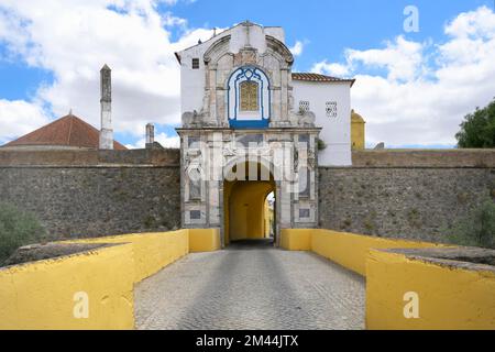 Maria von der Empfängnis Eremitage und Kapelle auf dem inneren Tor, Alentejo, Portugal Stockfoto