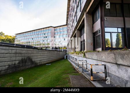 Industriestadt des 20.. Jahrhunderts, UNESCO-Weltkulturerbe Ivrea, Italien Stockfoto