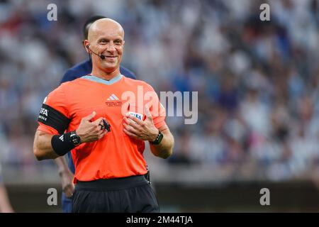 Doha, Katar. 18.. Dezember 2022. Szymon Marciniak, polnischer Schiedsrichter während des Finalspiels Argentinien gegen Frankreich bei der Katar-Weltmeisterschaft in Estadio Lusail in Doha in Katar. (Foto: William Volcov) Kredit: Brazil Photo Press/Alamy Live News Stockfoto