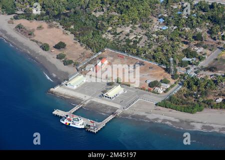 Osttimor sehen Sie von oben Stockfoto